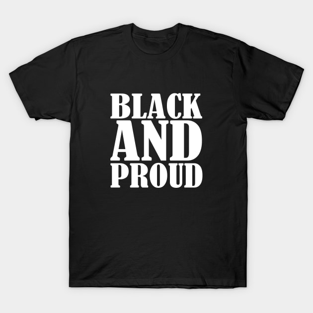 Black and proud T-Shirt by Milaino